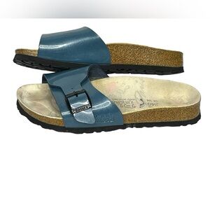 Birki’s Birkenstock 240 Catalina Teal Womens 6 Sandals Slides